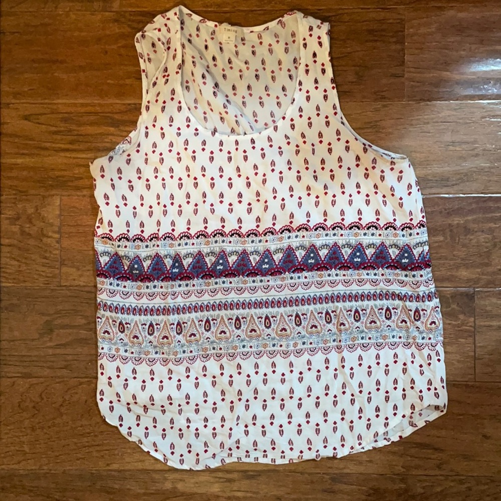 Printed Tank Top